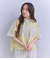 Sheer Jacquard レース切替ブラウス