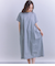 Pique Sucker Jersey タックドレープワンピース