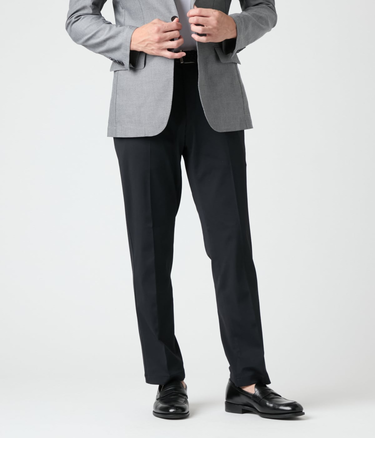 【ウォッシャブル・吸水速乾】COOL COMFORT ストレッチトリコット サイドシャーリングパンツ