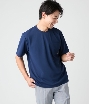 【ストレッチ・防シワ】FLEX COMFORT ハイストレッチ 半袖クルーネックTシャツ