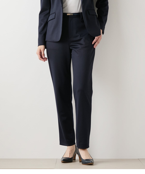 【ウォッシャブル】モクロディクリア テーパードパンツ