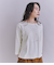 Crepe Double Face Knit SIPULI刺繍プルオーバー