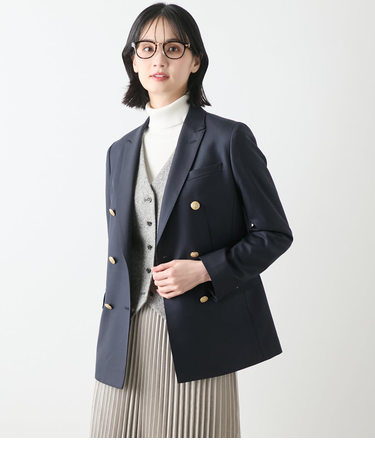 PREMIUM CLOTH Beyond ダブルブレストブレザー