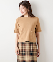 カノコジャージー クルーネック半袖プルオーバー