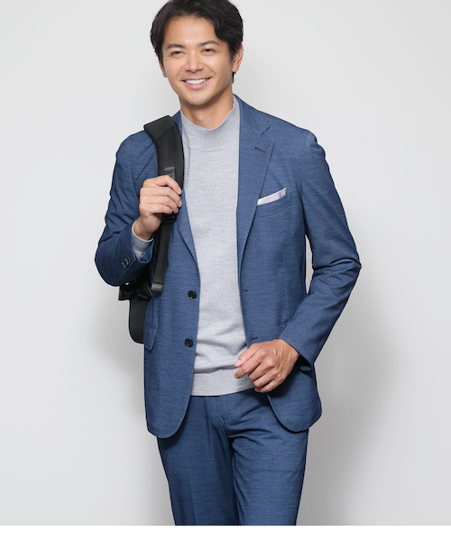 ニューヨーカー（NEWYORKER）/【ウォッシャブル・ストレッチ】MOVING COMFORT マナードジャージー ジャケッ ウォッシャブル・ストレッチ】MOVING COMFORT マナードジャージー