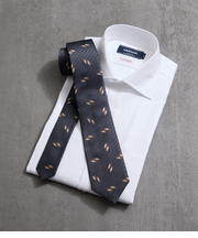 MANTERO ドビー織り小紋 ネクタイ