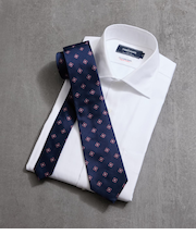 スクエアカラーファインパターン ネクタイ