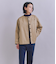 Coated Cotton Poly Twill ヘンリーハーフコート