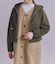 【ウォッシャブル】Garter & Half Cardigan Stitch フーディニット