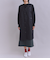Coated Cotton Poly Twill ハーフムーンポケットドレス