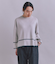 【ウォッシャブル】All Needles アクセントニットプルオーバー