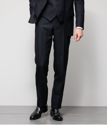 HERITAGE CLOTH 無地 サキソニー スラックス(セットアップ対応)