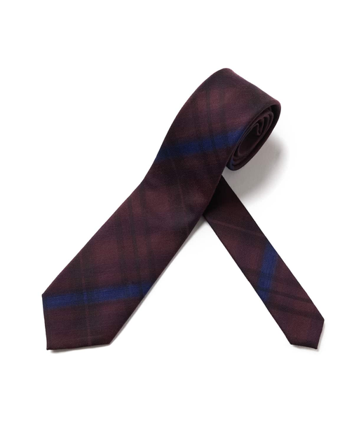 オンブレチェック ネクタイ