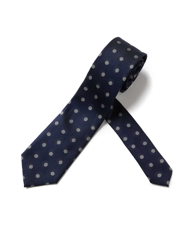 シャドードット ネクタイ