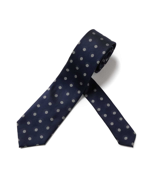 シャドードット ネクタイ
