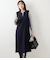 NEWYORKER MELTON キーネックジャンパースカート