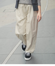 Heavyweight Cotton Twill ギャザードロストパンツ