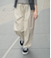 Heavyweight Cotton Twill ギャザードロストパンツ