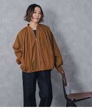High Density Twill ドルマンスリーブブルゾン