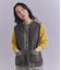 Eco Fur 切り替えボアベスト