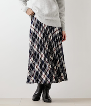 エターミンニューヨーカータータン プリーツスカート