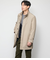 WOOLIAN PLAIN レイヤードスタンドカラーコート