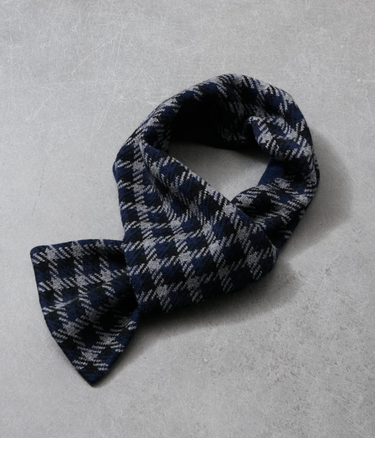 NUANCES COLOR MEASURE CHECK ミニマフラー