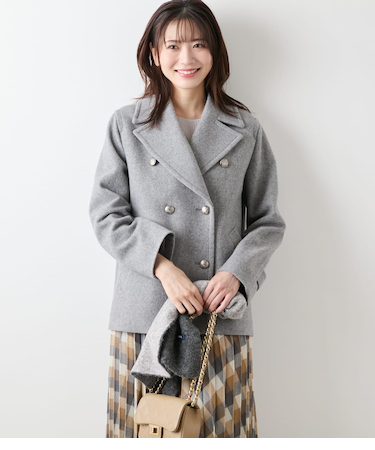 ラムウールモッサ ピーコート