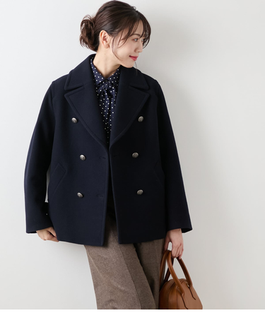 ラムウールモッサ ピーコート