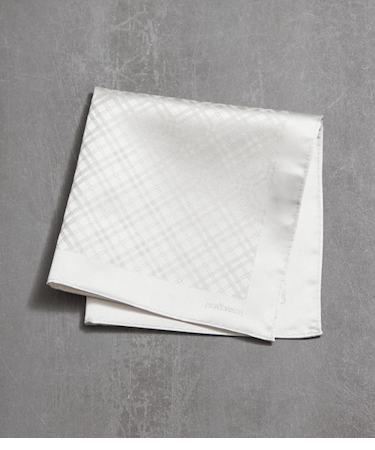 Mantero シャドーニューヨーカータータン フォーマルチーフ