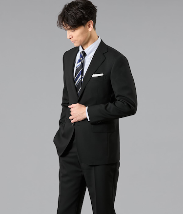 【撥水】10month ソリッドブラック ジャケット(セットアップ対応)