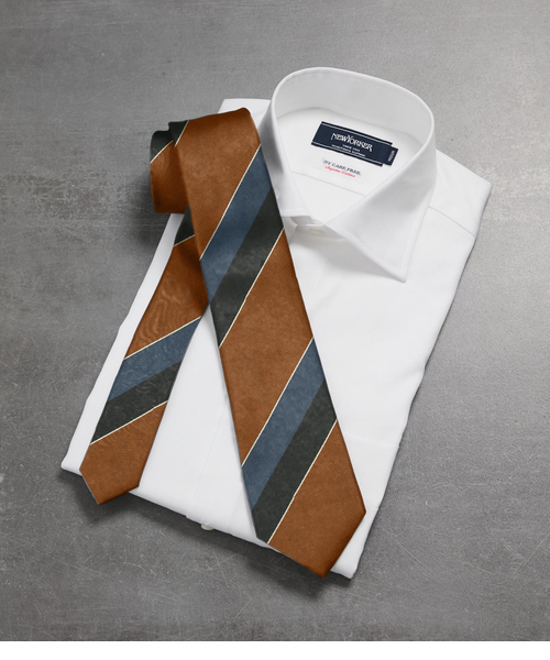 ワイドストライプ ネクタイ｜ニューヨーカーの通販｜&mall（アンド