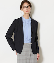 【ウォッシャブル】ウールオックス シングルブレザー