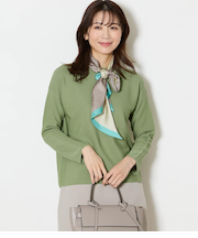 【手洗い可能】TCホールガーメント(R)  ボートネックニットプルオーバー