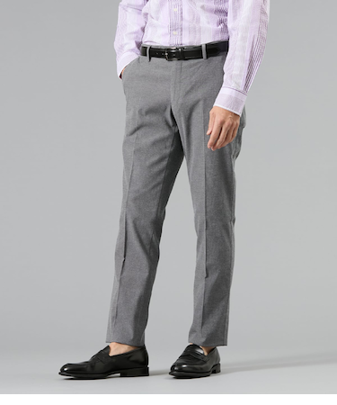 【ウォッシャブル・ストレッチ・接触冷感】キシリッシュバスケット ウエストアジャストパンツ