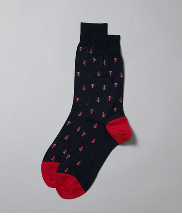 ヨットモチーフ カジュアルソックス