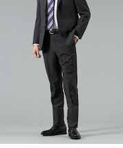 【ストレッチ】SMART MERINO ウエストアジャスト スラックス(セットアップ対応)