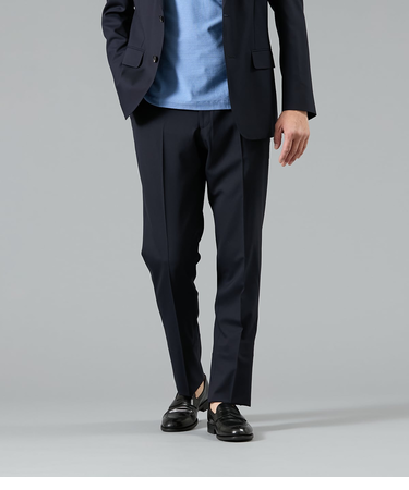 【ストレッチ】SMART MERINO ウエストアジャスト スラックス(セットアップ対応)