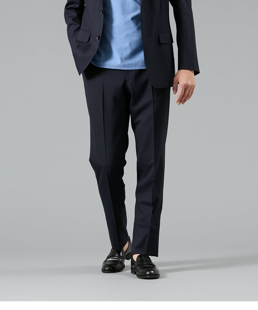 【ストレッチ】SMART MERINO ウエストアジャスト スラックス(セットアップ対応)