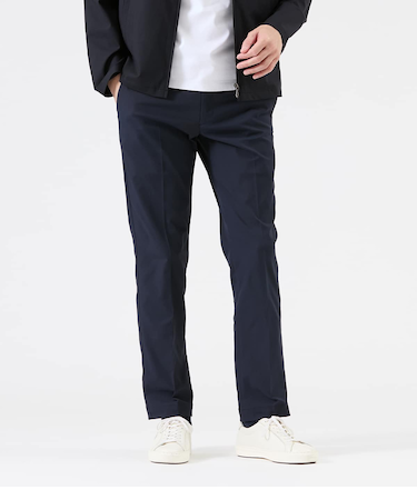 【ストレッチ・ウォッシャブル・吸水速乾・UVカット】ツイル ストレッチパンツ