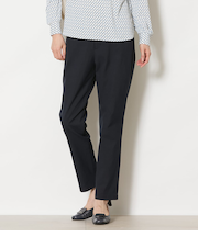 【接触冷感・吸水速乾・UVカット】シェルタリングオックス クロップドテーパードパンツ