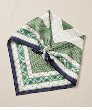 ドットスクエア ミニスカーフ