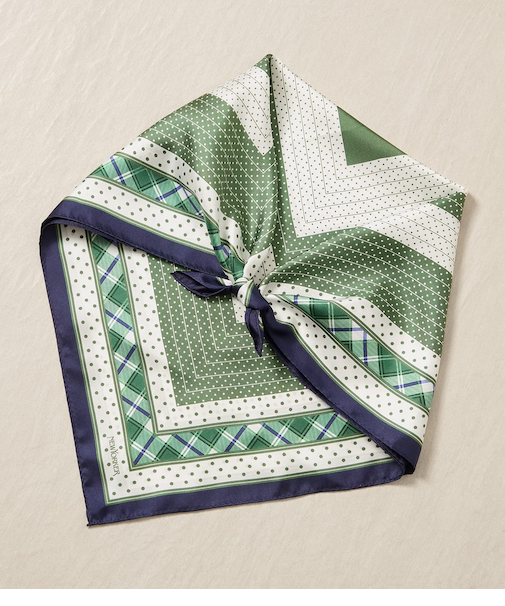 ドットスクエア ミニスカーフ