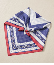 ドットスクエア ミニスカーフ