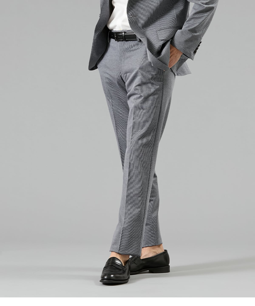 【ウォッシャブル・ストレッチ・撥水】MOVING COMFORT エスパンディージャージー ウエストアジャスト パンツ(セットアップ対応)