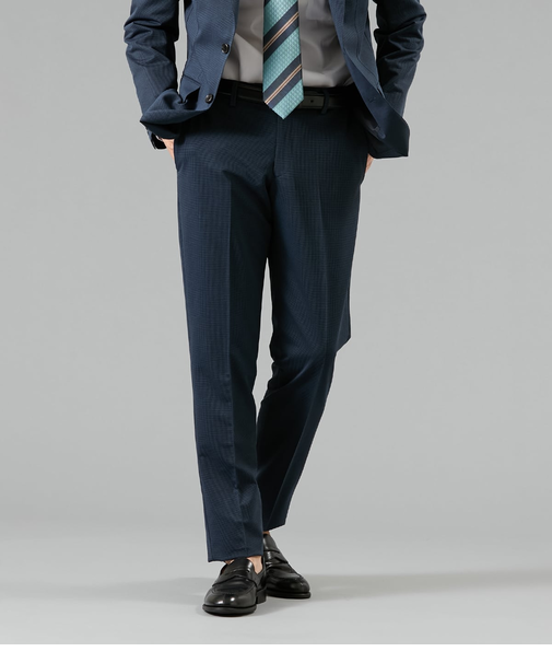 【ウォッシャブル・ストレッチ・撥水】MOVING COMFORT エスパンディージャージー ウエストアジャスト パンツ(セットアップ対応)