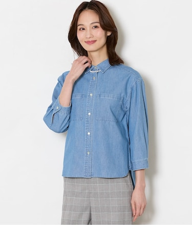 ライトオンスデニムシャツ