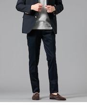 コットンチノ ノータックスリムパンツ