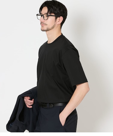 NY CARE FREE カラー 半袖 ドレスTシャツ