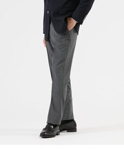 【ウォッシャブル・防シワ・ストレッチ】トロピカル スラックス